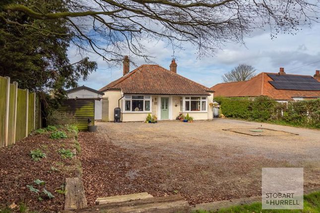 Thumbnail Detached bungalow for sale in The Haven, Norwich Road, Ludham, Norfolk