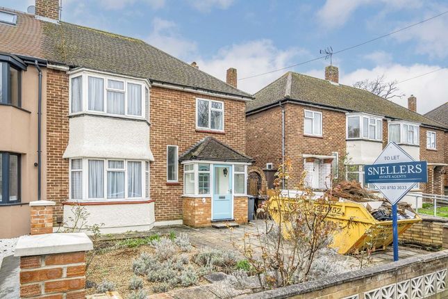 Semi-detached house to rent in Pevensey Road, Feltham