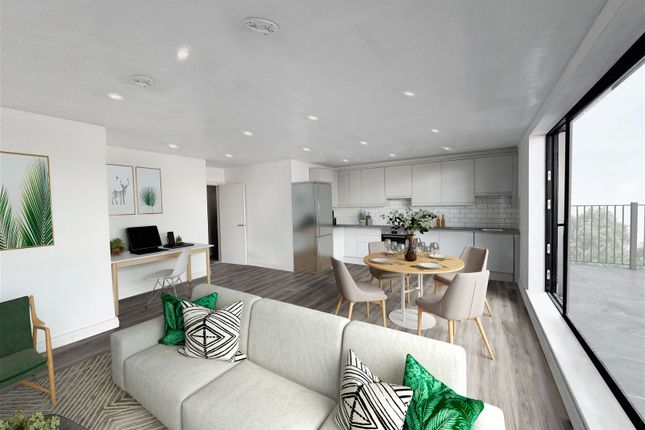 Thumbnail Penthouse to rent in Old Ford Road, London