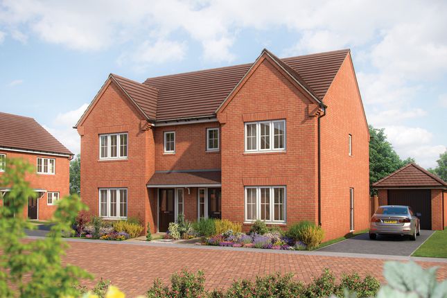 Thumbnail Semi-detached house for sale in "The Cypress" at Hitchin Road, Clifton, Shefford