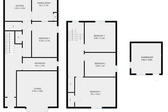 Semi-detached house for sale in Clincarthill Road, Rutherglen, Glasgow