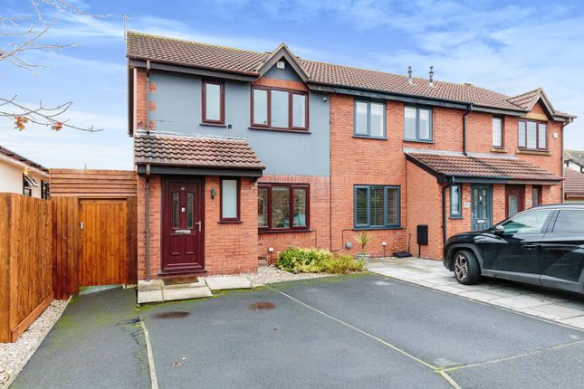 End terrace house for sale in Oakwood Close, Blackpool