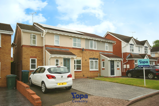 Semi-detached house for sale in Wedgewood Close, Coventry