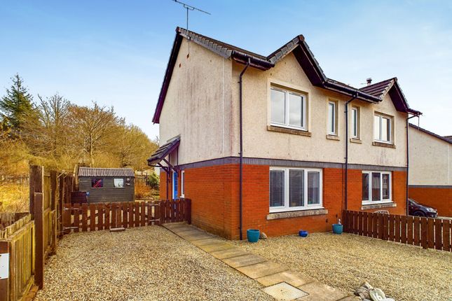 Semi-detached house for sale in 16 Meadows Road, Lochgilphead, Argyll
