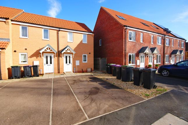 Thumbnail End terrace house for sale in Furnace Close, North Hykeham, Lincoln