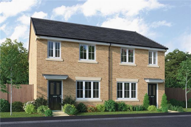 Thumbnail Semi-detached house for sale in "The Overton" at Choppington Road, Bedlington