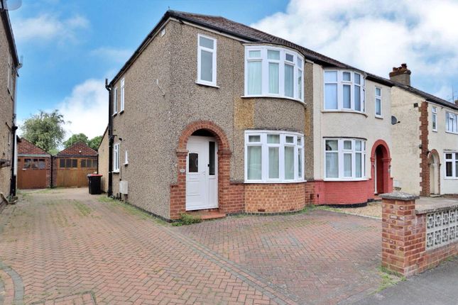 Thumbnail Semi-detached house for sale in Marina Drive, Wolverton, Milton Keynes, Buckinghamshire