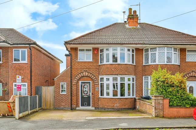 Thumbnail Semi-detached house for sale in Lilac Avenue, Kingsway, Derby
