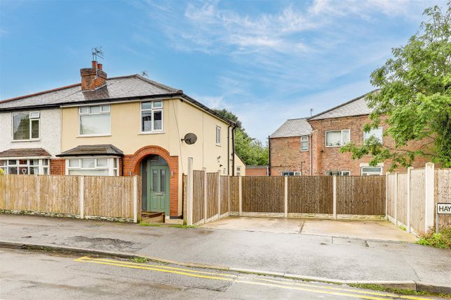 Thumbnail Semi-detached house for sale in Haywood Road, Mapperley, Nottinghamshire