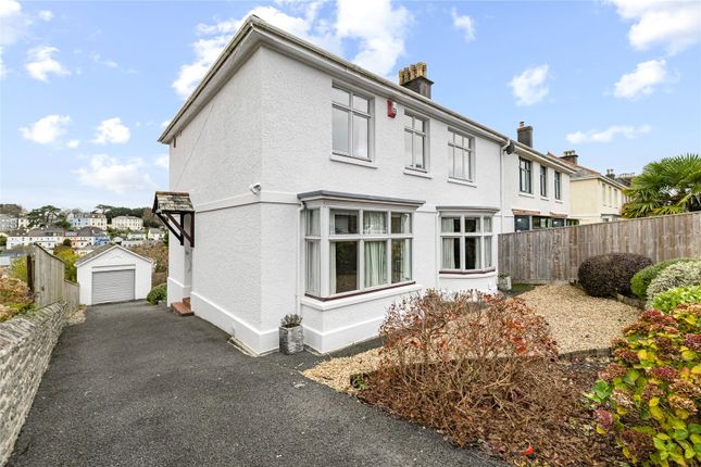 Thumbnail Semi-detached house for sale in Compton Avenue, Mannamead, Plymouth