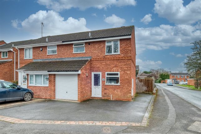 Thumbnail Semi-detached house for sale in Abbotswood Close, Winyates Green, Redditch