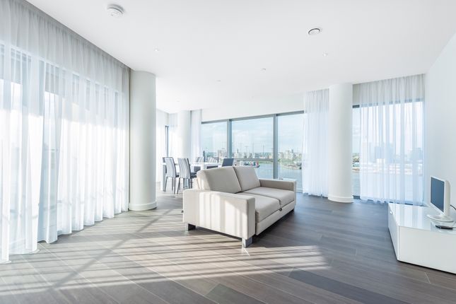3-bed flat on 1 UPPER RIVERSIDE, Cutter Lane, London, £1,050,000