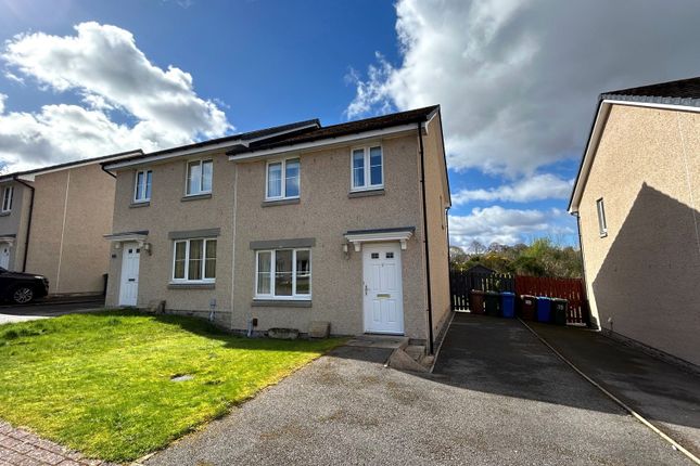 Thumbnail Semi-detached house for sale in 33 Resaurie Gardens, Smithton, Inverness.