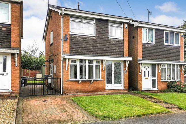 Thumbnail Detached house for sale in Sandbank, Bloxwich, Walsall