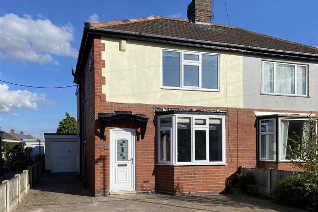 Thumbnail Semi-detached house to rent in Rayleigh Avenue, Brimington, Chesterfield