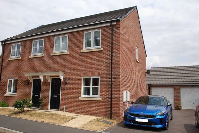 Thumbnail Semi-detached house to rent in Creed Road, Oundle, Peterborough