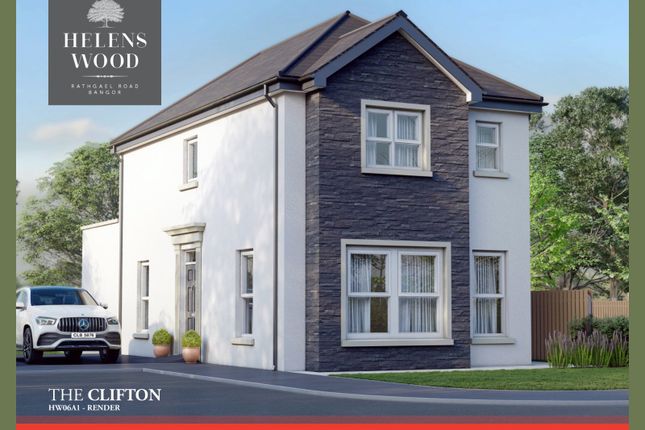 Thumbnail Detached house for sale in Rathgael Road, Bangor