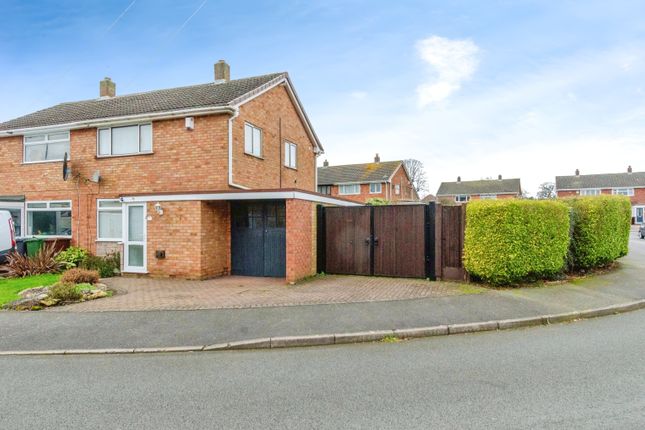 Thumbnail Semi-detached house for sale in St. Pauls Crescent, Walsall, West Midlands