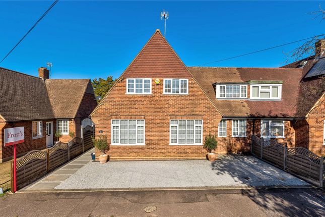 Thumbnail Semi-detached house for sale in Sleapshyde Lane, Smallford, St. Albans, Hertfordshire