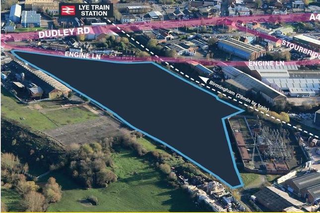 Land to let in Engine Lane Stourbridge, Lye