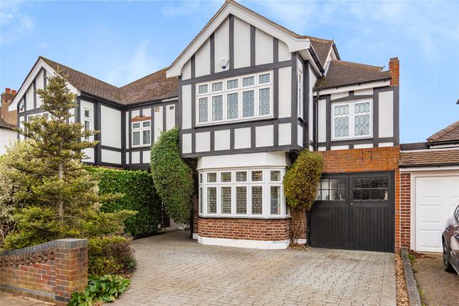 Semi-detached house for sale in Ashleigh Gardens, Upminster