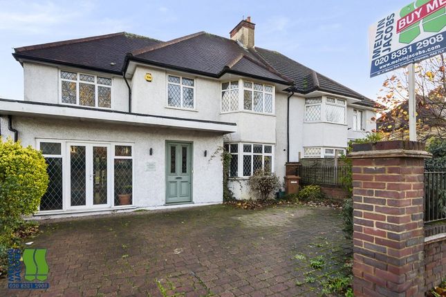 Thumbnail Semi-detached house for sale in Whitchurch Lane, Edgware, Greater London.