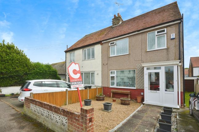 Thumbnail Semi-detached house for sale in Victoria Avenue, Broadstairs, Kent