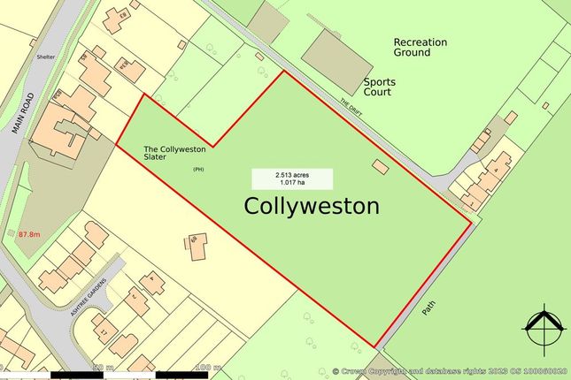 Thumbnail Land for sale in Land Off The Drift, Main Road, Collyweston, Stamford