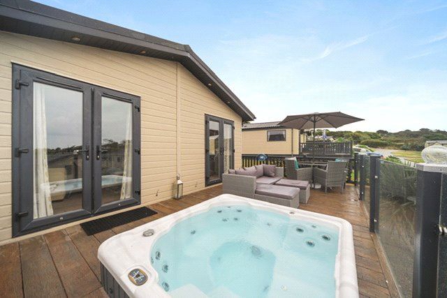 Thumbnail Mobile/park home for sale in Praa Sands Holiday Village, Praa Sands, Penzance, Cornwall