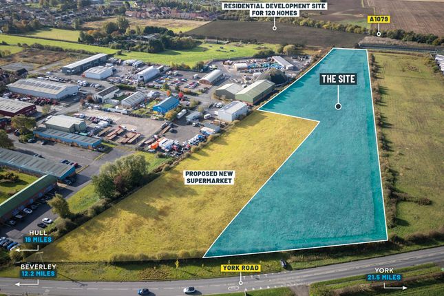 Thumbnail Land to let in Development Site, York Road, Market Weighton, York, East Riding Of Yorkshire
