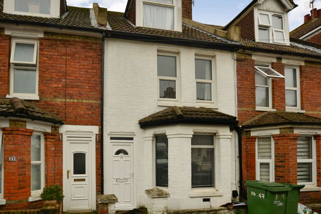 Thumbnail Terraced house for sale in Athelstan Road, Folkestone, Kent, England