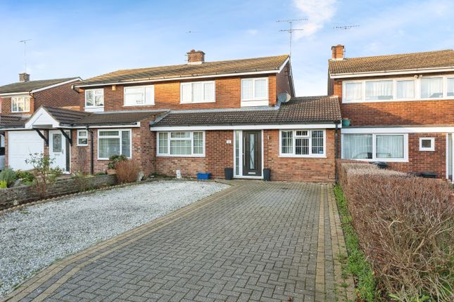 Semi-detached house for sale in Frensham Drive, Bletchley, Milton Keynes, Buckinghamshire