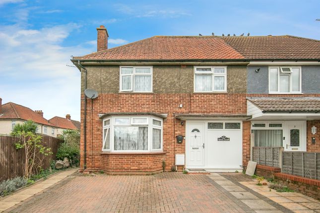 Thumbnail Semi-detached house for sale in Blake Road, Ipswich