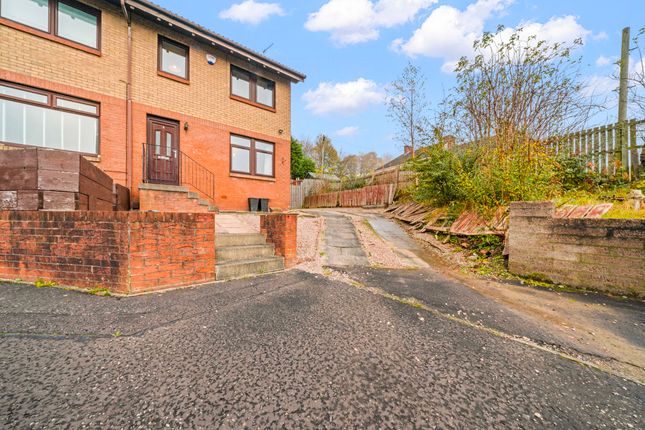 Thumbnail End terrace house for sale in Old Stable Row, Coatbridge