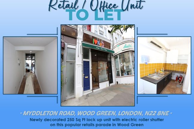 Thumbnail Retail premises to let in Myddleton Road, London
