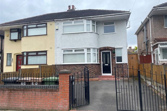 Thumbnail Semi-detached house for sale in Oriel Drive, Liverpool, Merseyside