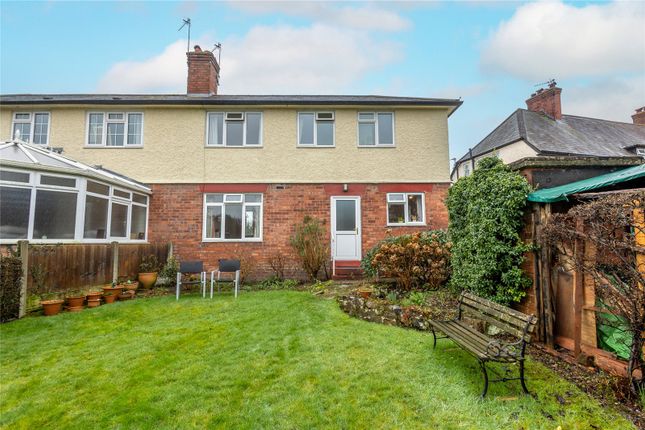 Semi-detached house for sale in The Crescent, Montford Bridge, Shrewsbury, Shropshire