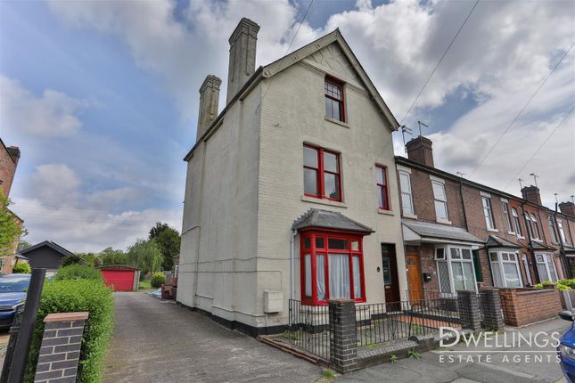Thumbnail End terrace house for sale in Blackpool Street, Burton-On-Trent