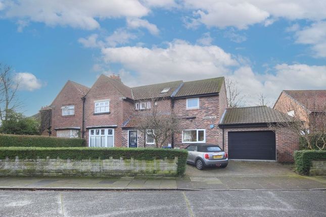 Thumbnail Semi-detached house for sale in Rosewood Avenue, Gosforth, Newcastle Upon Tyne