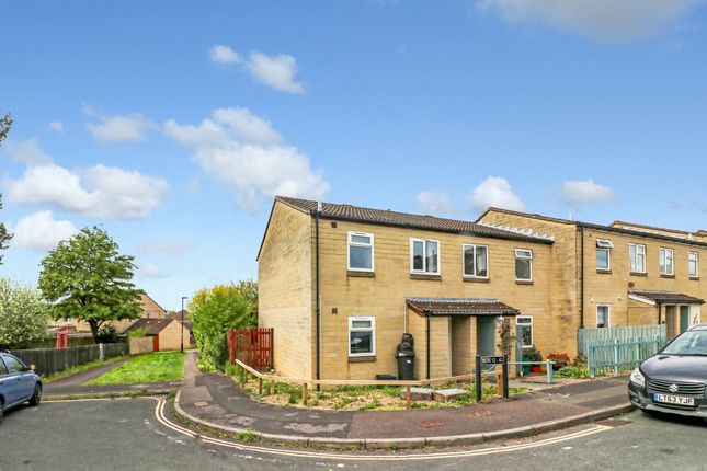Thumbnail End terrace house to rent in Chandler Close, Weston, Bath, Banes