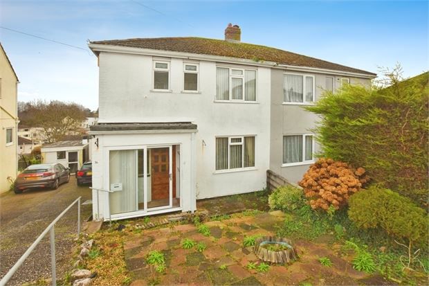 Thumbnail Semi-detached house for sale in Frobisher Green, Chelston, Torquay, Devon.