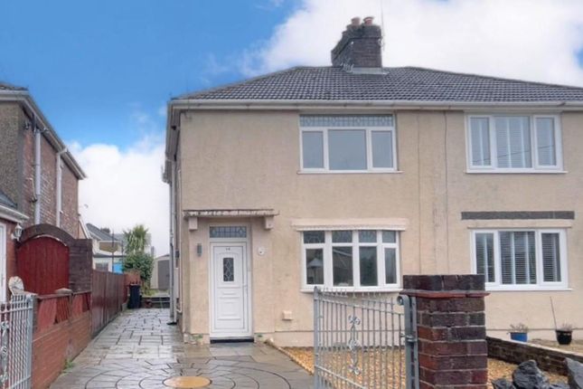 Thumbnail Semi-detached house for sale in Underwood Road, Cadoxton, Neath