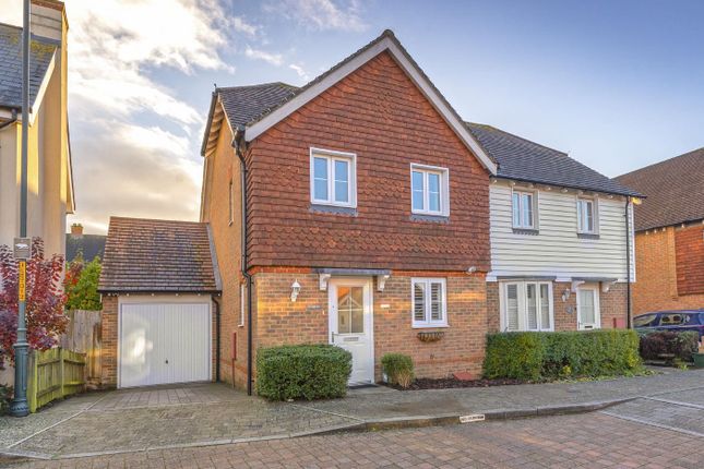 Semi-detached house for sale in Langley Way, Kings Hill, West Malling