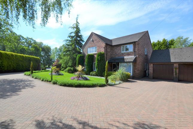 Thumbnail Detached house for sale in Knutsford Road, Cranage, Crewe