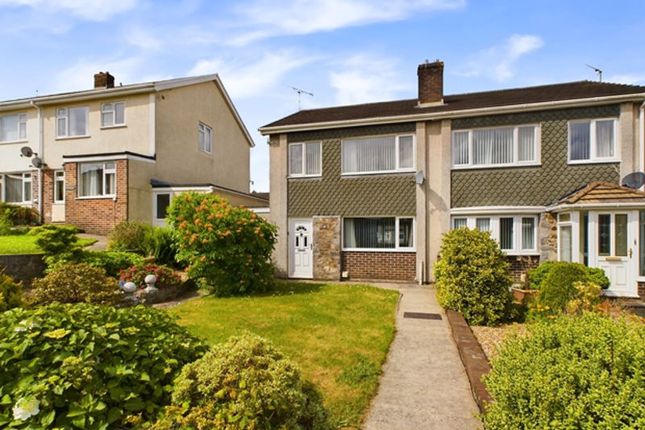 Thumbnail Semi-detached house for sale in Knoll Gardens, Carmarthen