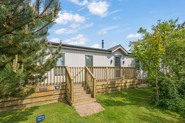 2-bed caravan on Salty Dog, Soar Mill Cove, £190,000