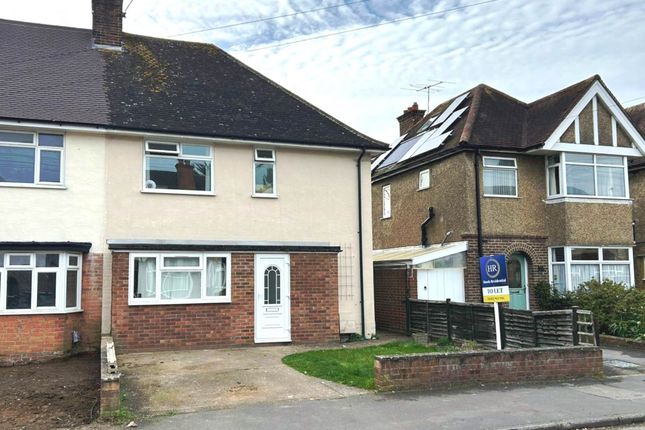 Thumbnail Semi-detached house to rent in Beckingham Road, Guildford