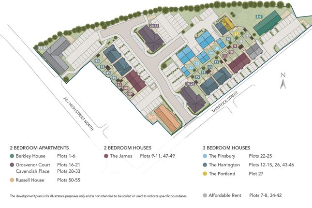 New Home 2 Bed Flat For Sale In Tavistock Street Dunstable