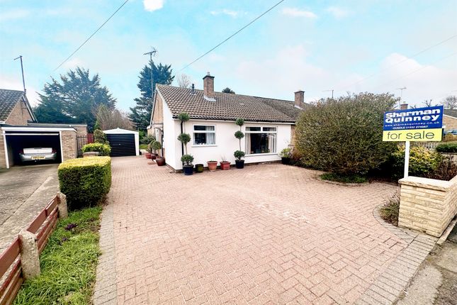 Semi-detached bungalow for sale in St. Peters Road, Oundle, Peterborough