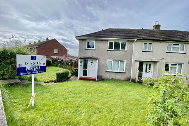 End terrace house for sale in Greenfield Road, Rogerstone, Newport.